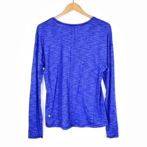 Lululemon Sweat Embrace LS Heathered Lazurite 8